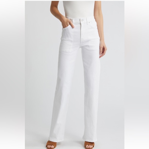 Veronica Beard Crosbie Wide White 25